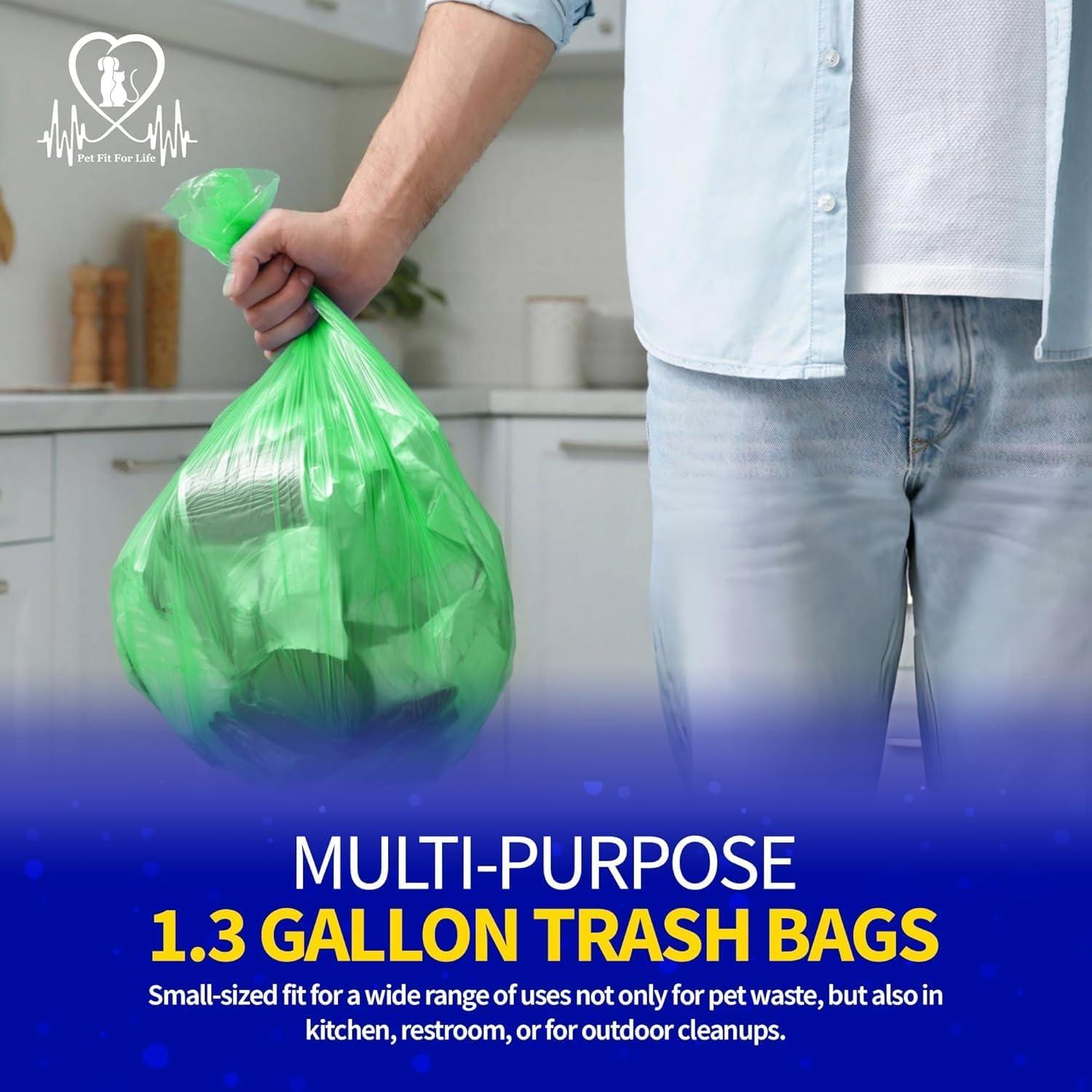 Bolsas de Basura Pequeñas Pet Fit For Life 5L - Paquete de 30