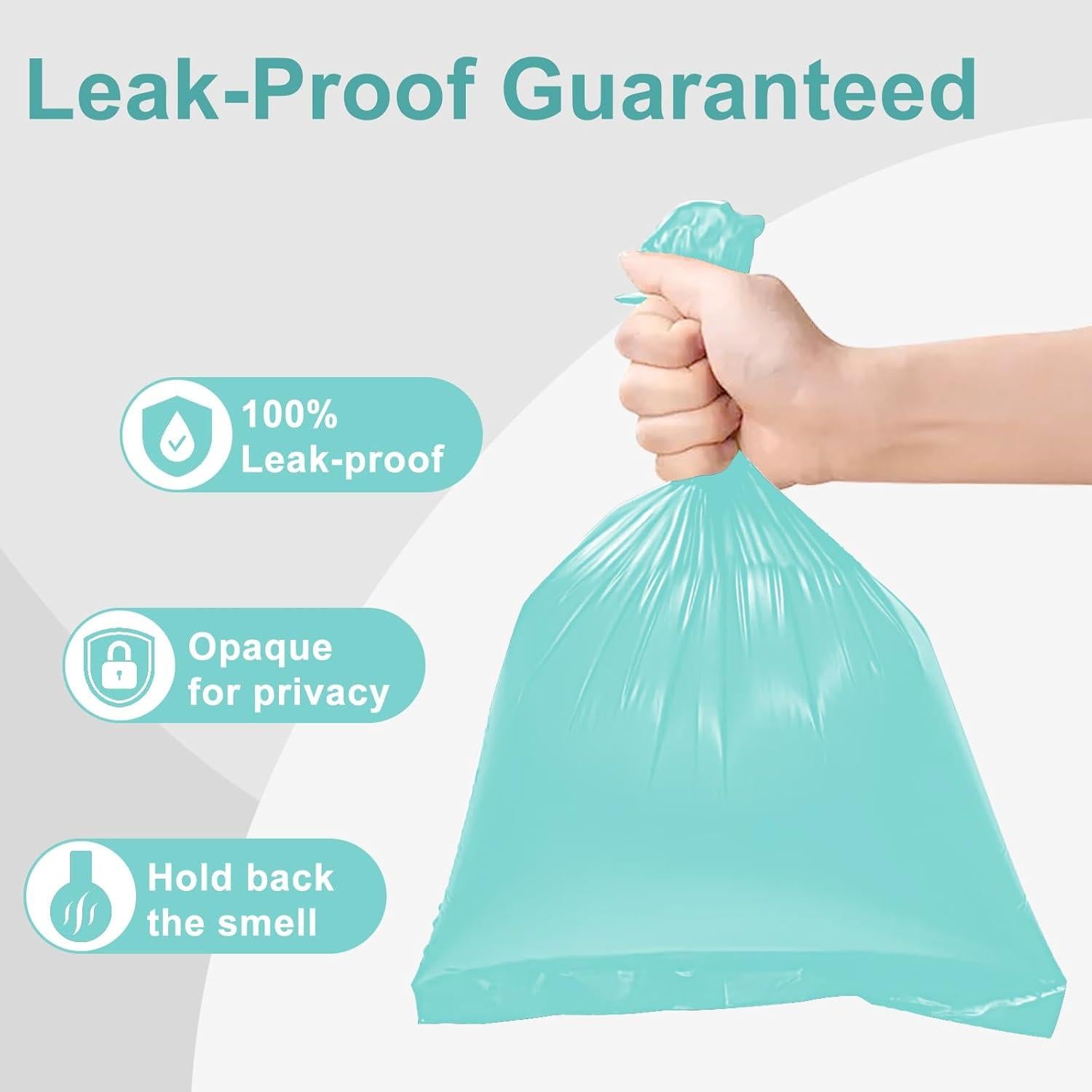 Bolsas de Excremento para Perros Toplive, 240 Bolsas, Azul