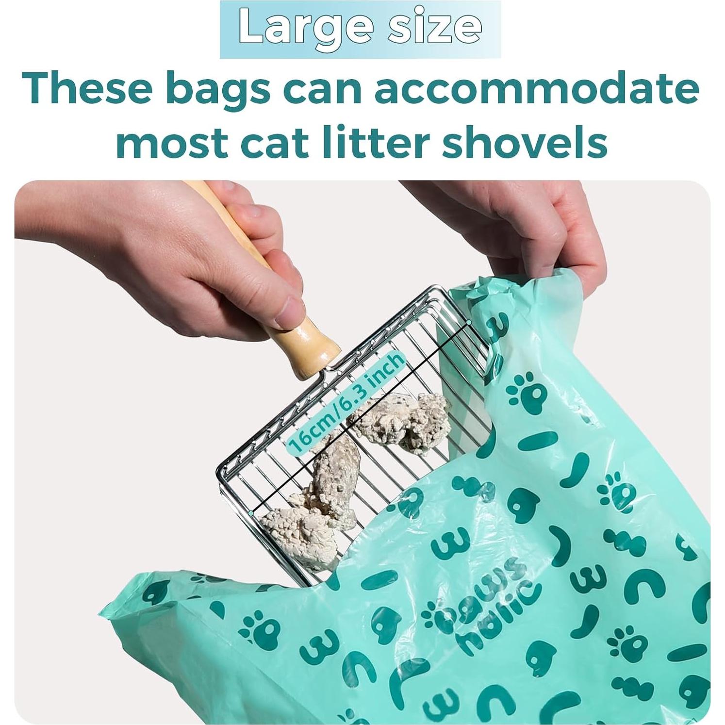 Bolsas de Desecho para Gatos y Perros PAWSHOLIC 180 Unidades