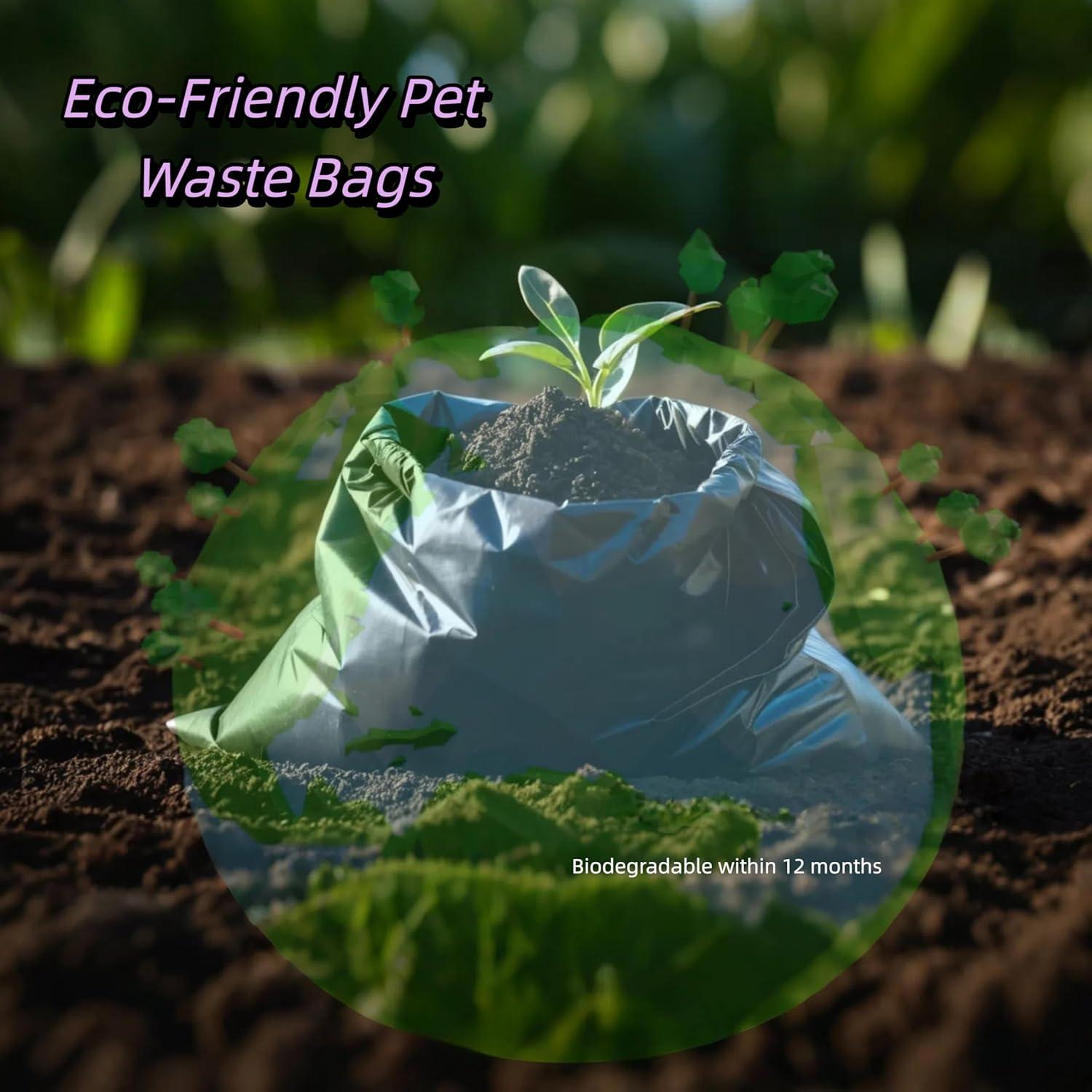 Bolsas Biodegradables para Desechos de Mascotas CWYZA - 90 Unidades