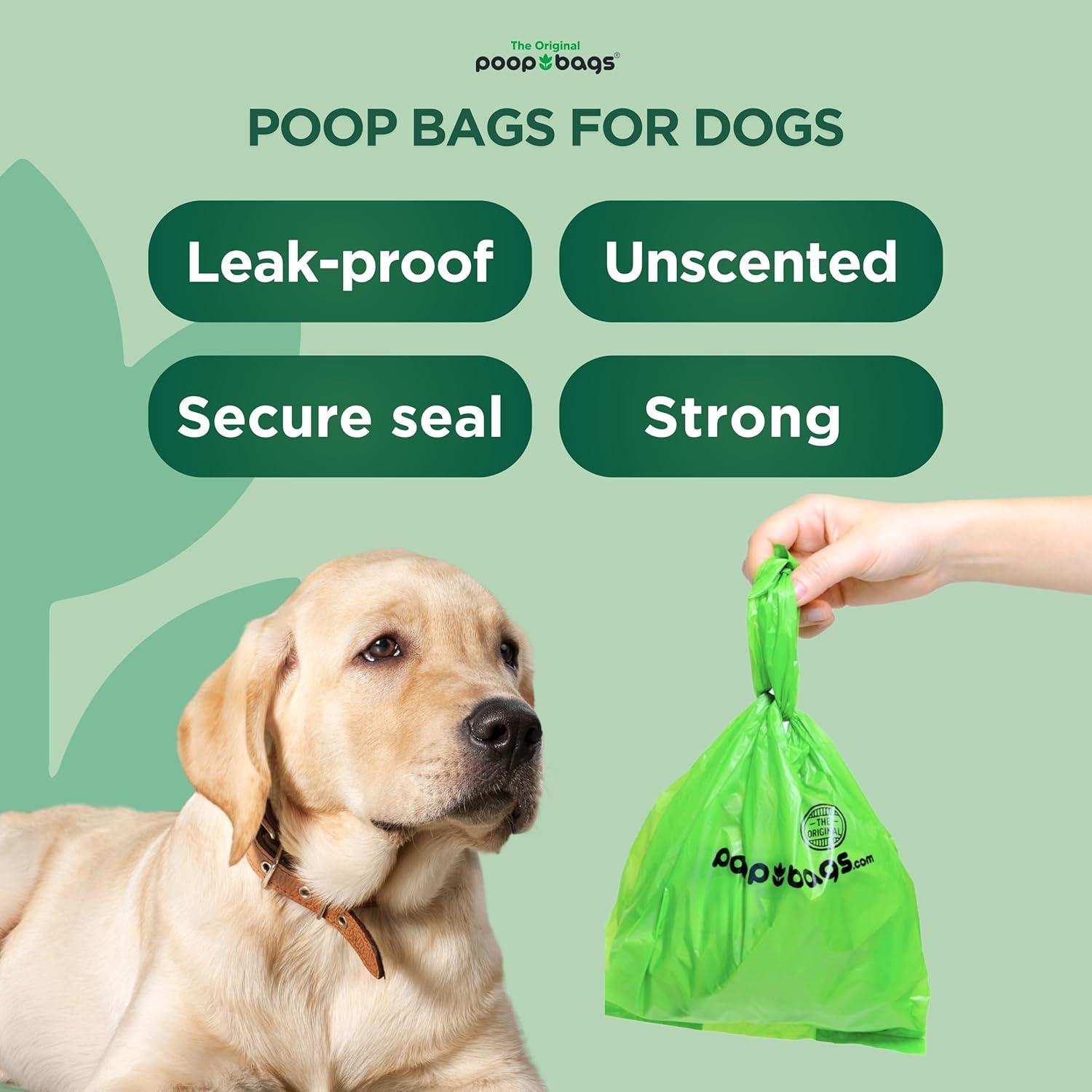 Bolsas de Desechos para Perros The Original Poop Bags 300 Unidades