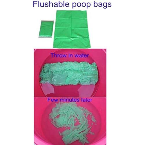 Bolsas para Excremento de Perro Doodie Flush - 50 Unidades