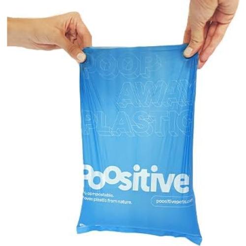Bolsas de Poop Compostables Poositive 240 Unidades 22.86x33.02cm