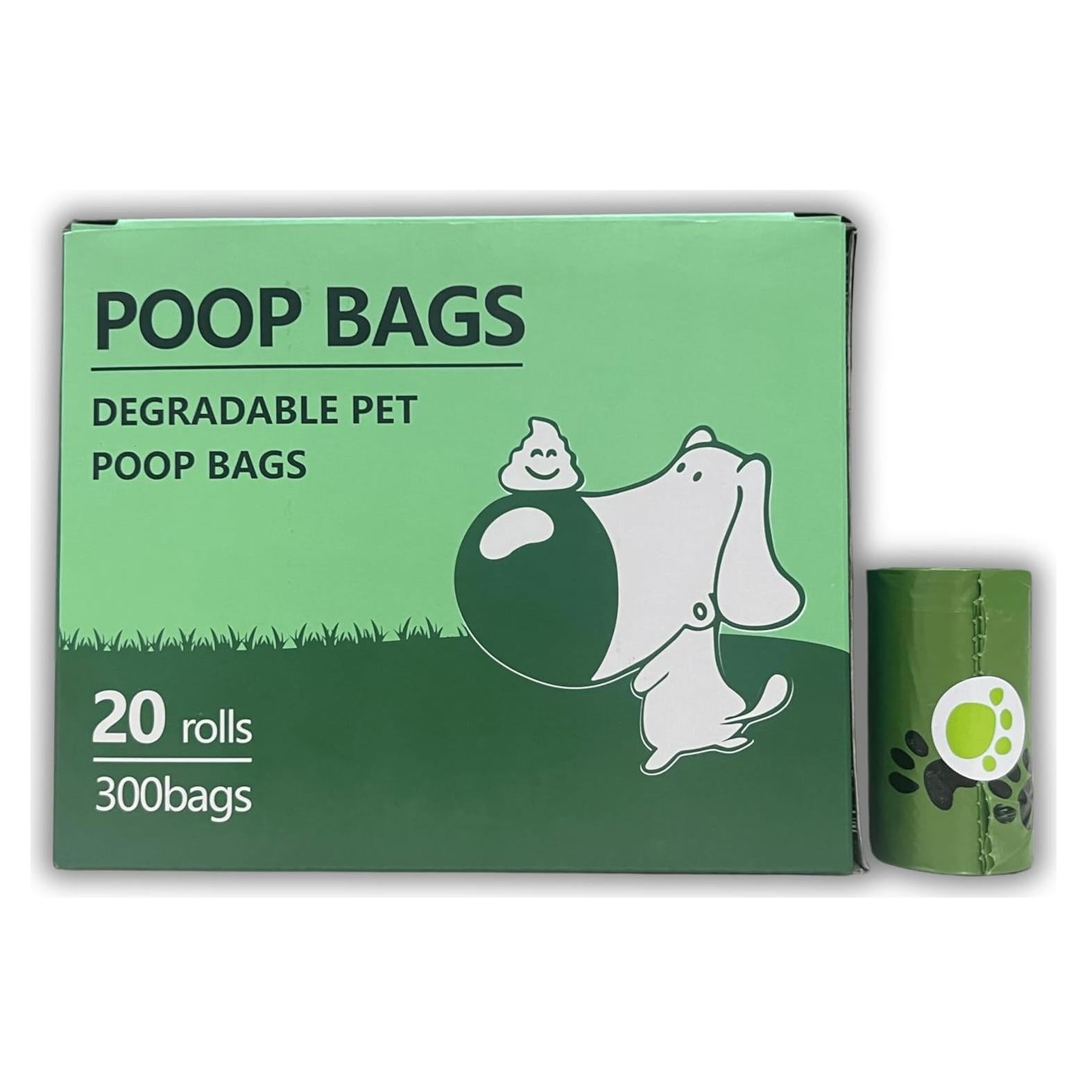 Bolsas de Poop Ecológicas Clean Pet - 300 Unidades Biodegradables