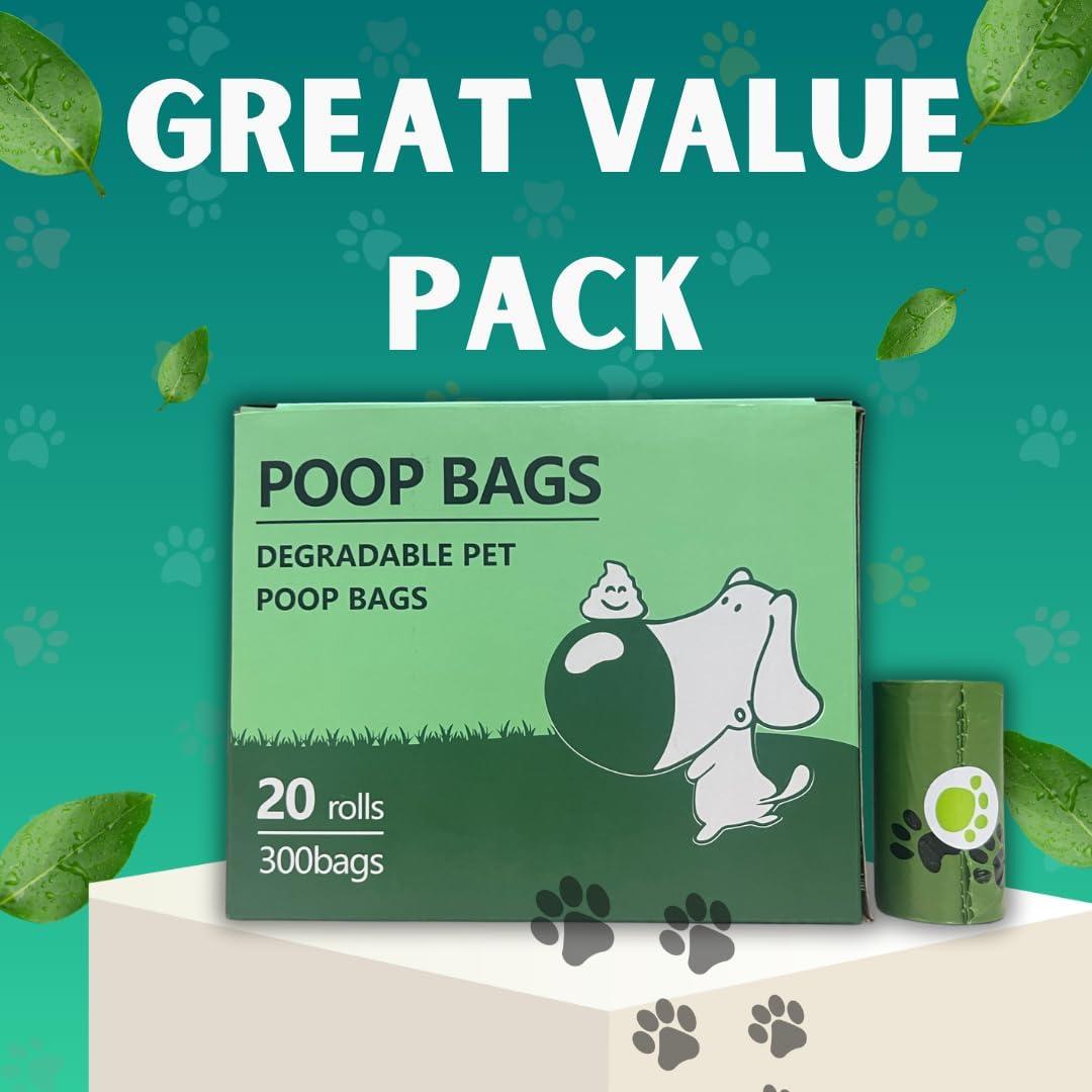 Bolsas de Poop Ecológicas Clean Pet - 300 Unidades Biodegradables