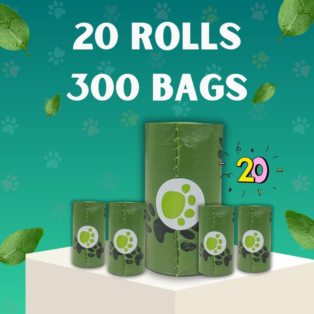 Bolsas de Poop Ecológicas Clean Pet - 300 Unidades Biodegradables