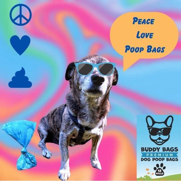 Bolsas de Poop Buddy Premium, Extra Gruesas, 270 Unidades