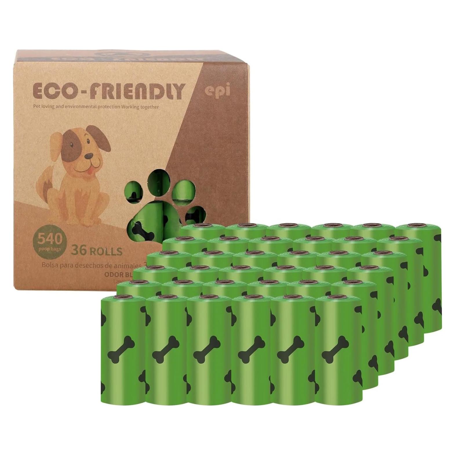 150 Bolsas de Excremento de Perro Genérico Biodegradables Aroma Lavanda