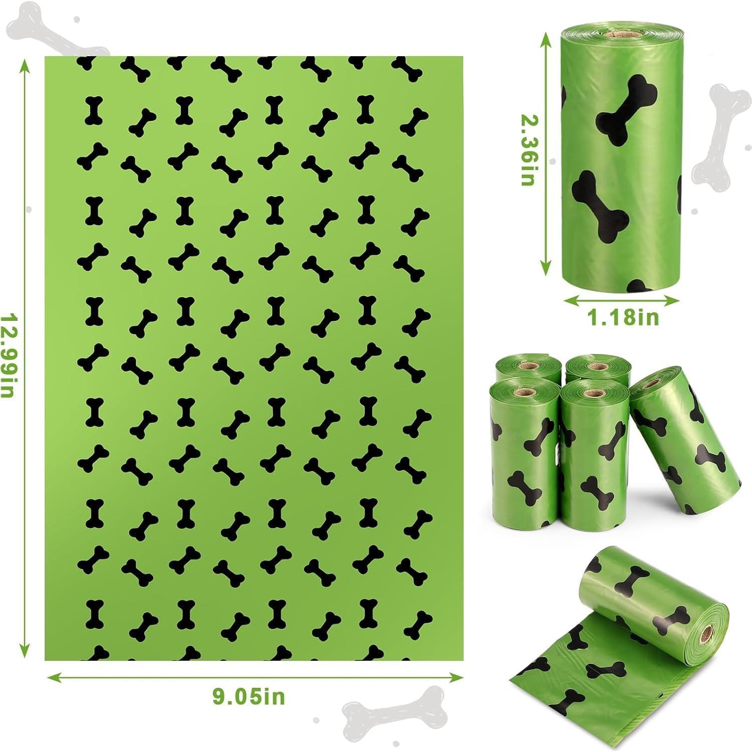 150 Bolsas de Excremento de Perro Genérico Biodegradables Aroma Lavanda