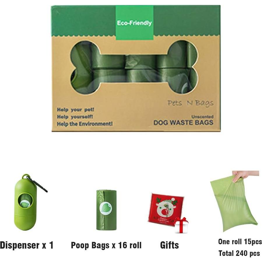 Bolsas Biodegradables para Perros RTECO 240 Unidades Aromatizadas