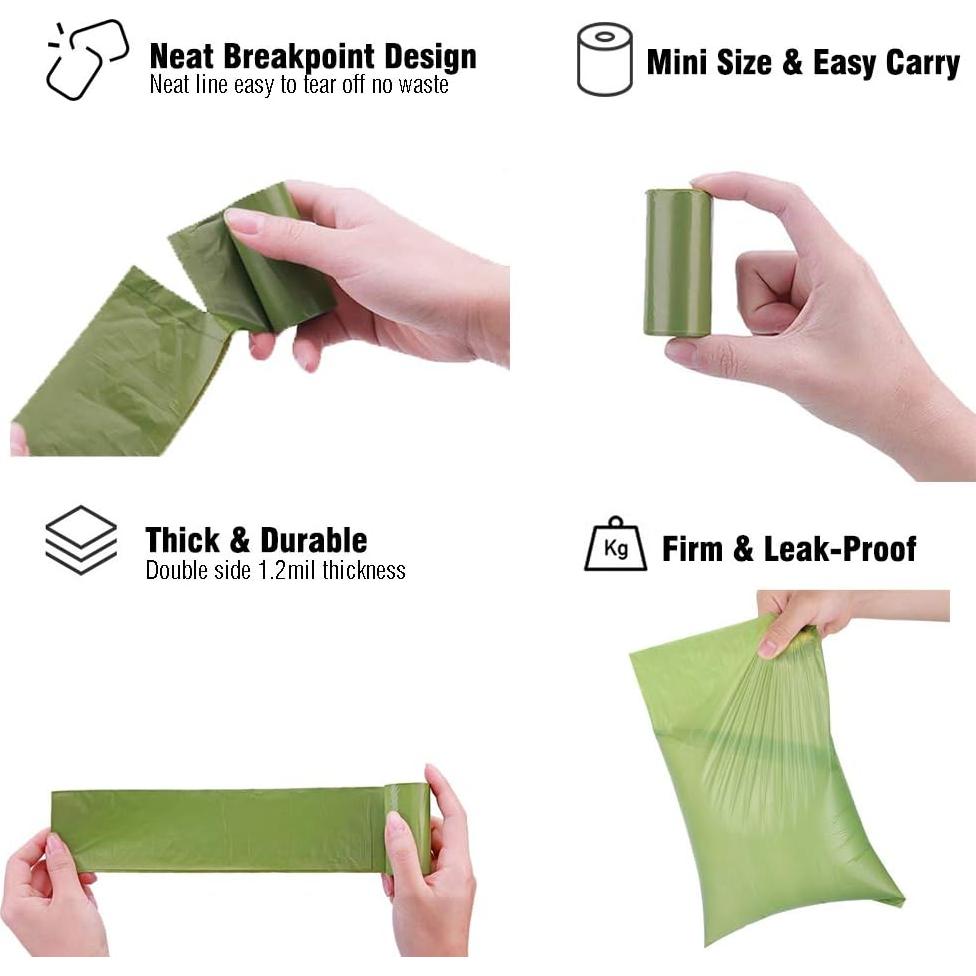 Bolsas Biodegradables para Perros RTECO 240 Unidades Aromatizadas