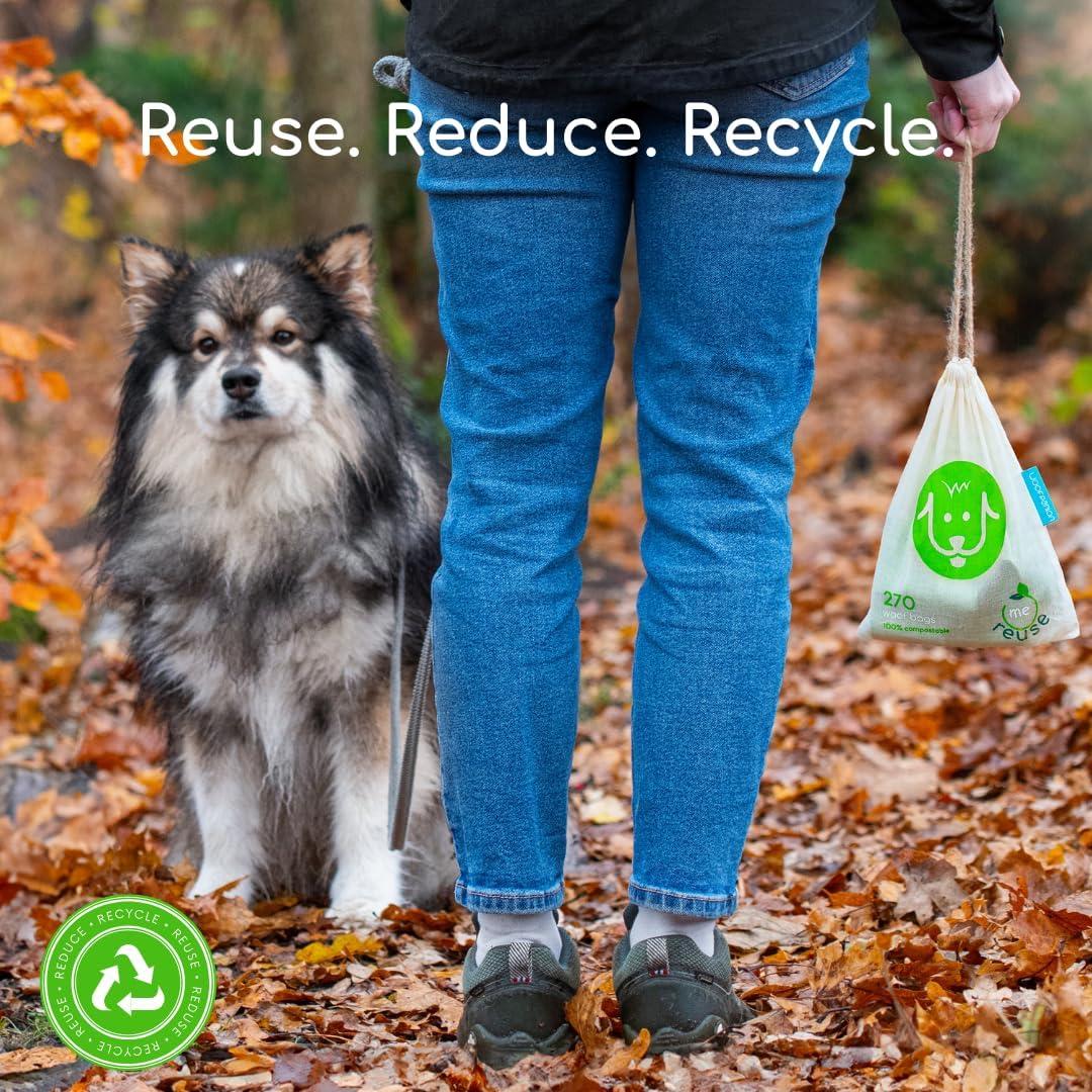 Bolsas de Caca Compostables Woofpanion 270 Unidades