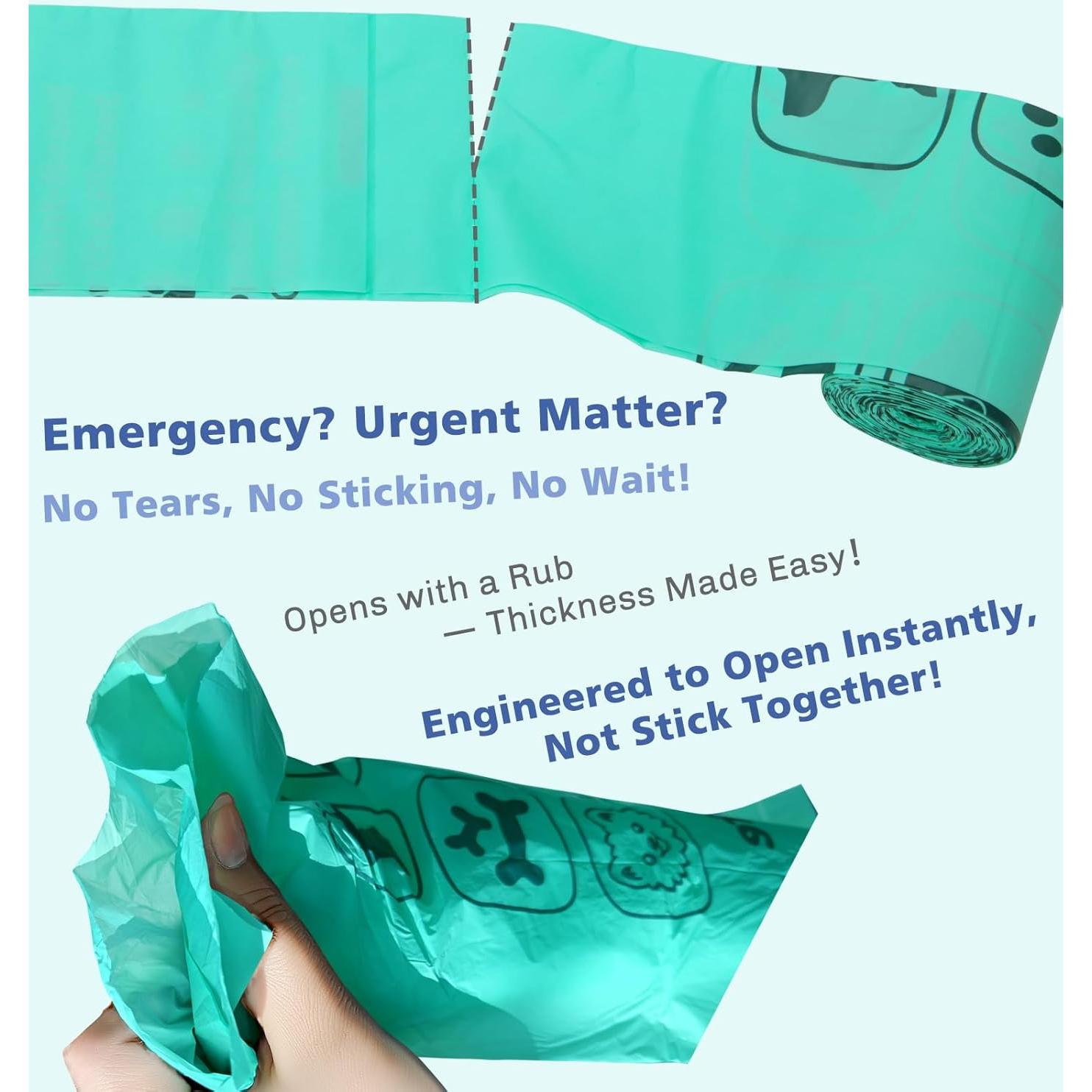 Bolsas Compostables para Perros AYOTEE 270 Unidades Biodegradables