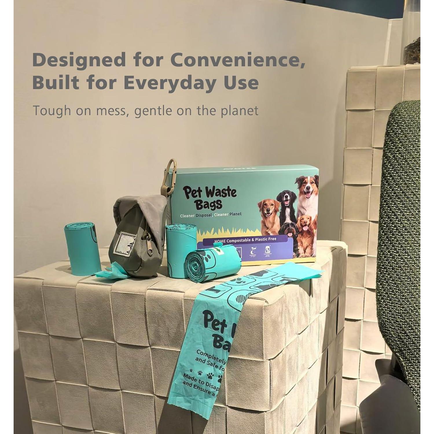 Bolsas Compostables para Perros AYOTEE 270 Unidades Biodegradables