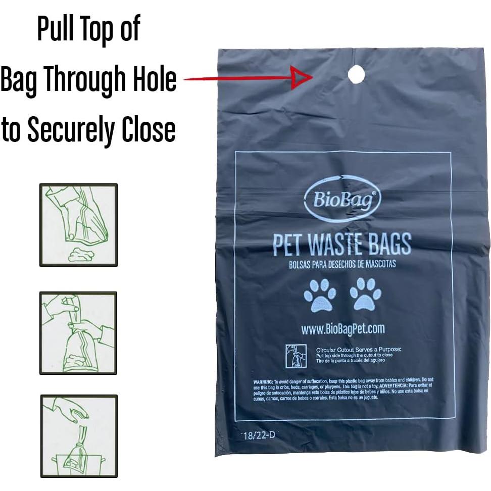 BioBag Bolsas de Desechos para Mascotas Ecológicas 200 Unidades