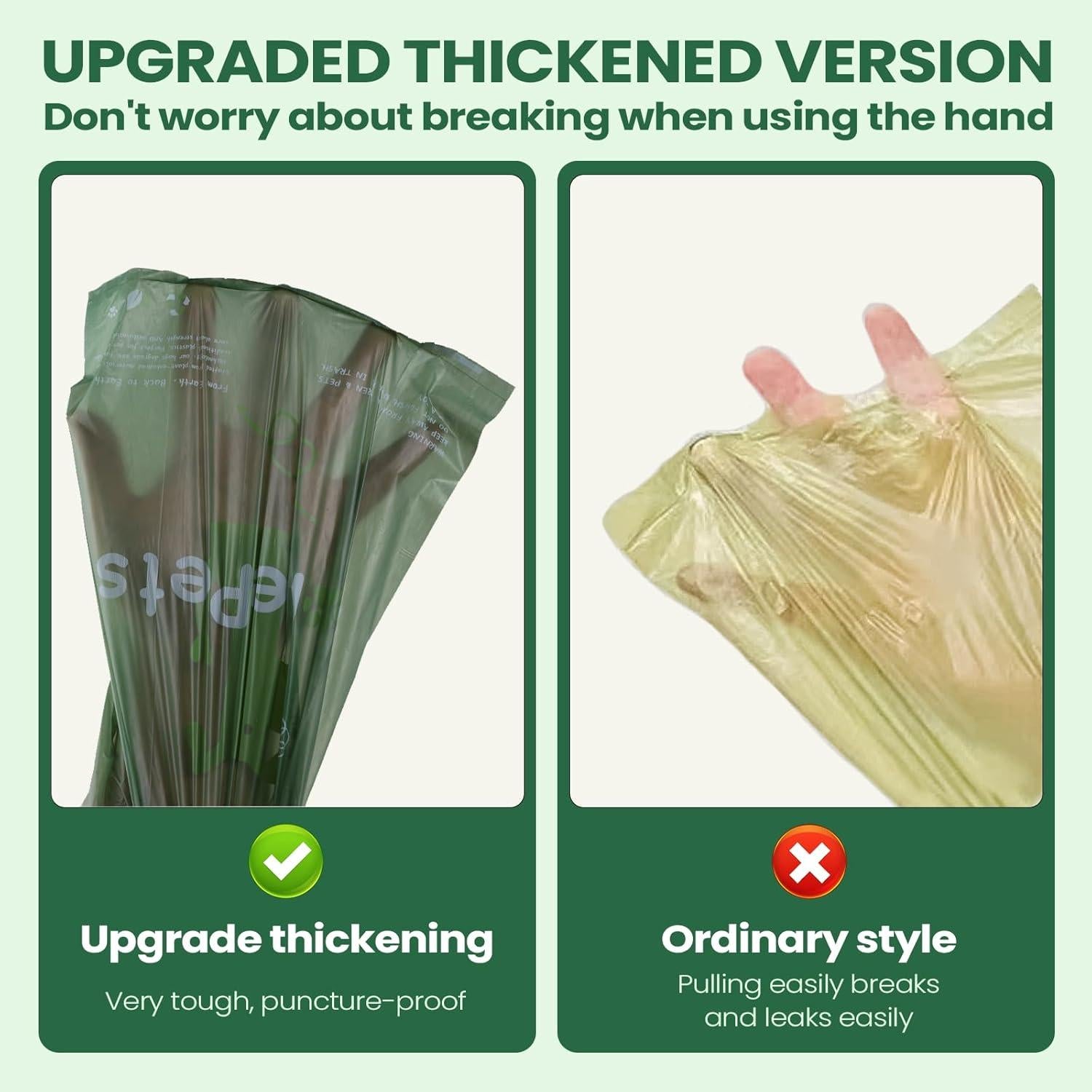 Bolsas de Excremento para Perros FoliePets 270 Cuentas 23x33 cm