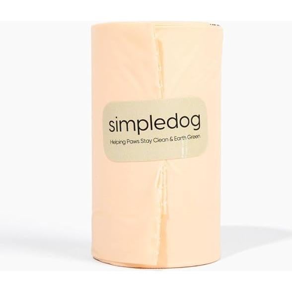 Bolsas biodegradables para excremento de perro SimpleDog - 120 unidades