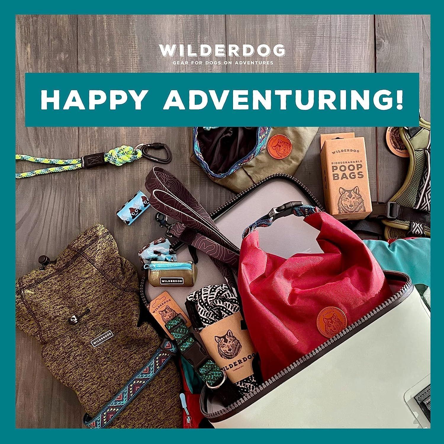 Bolsas Biodegradables para Poop Wilderdog - 120 Unidades