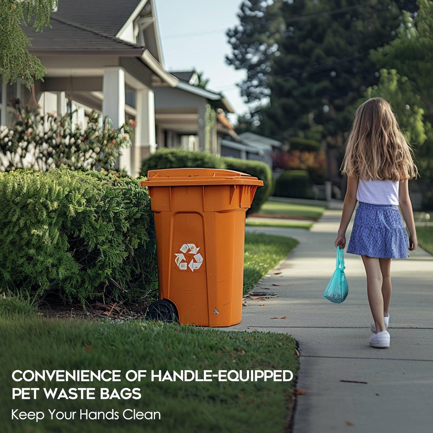 Bolsas de Poop Biodegradables AYOTEE 50 Piezas 30x49cm