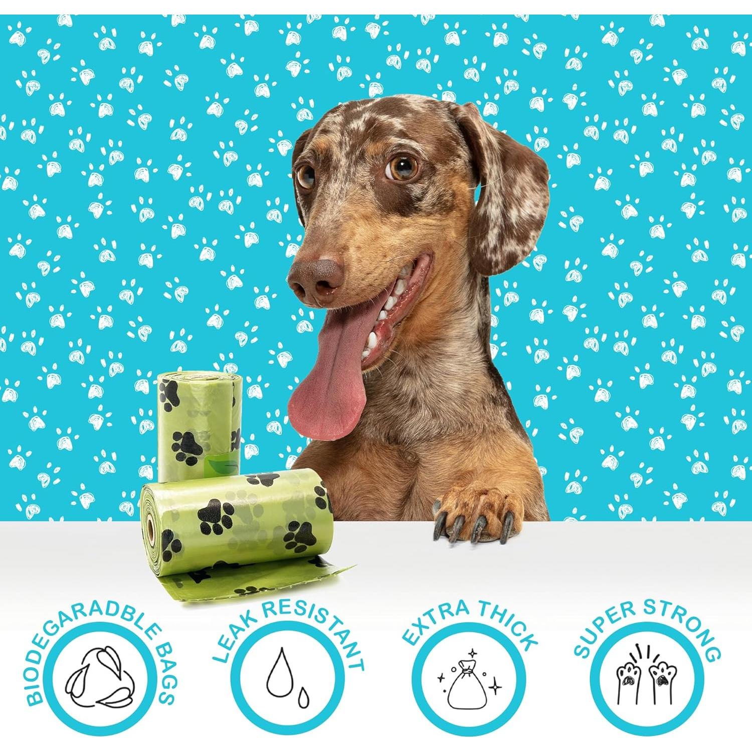 Bolsas de Poop Biodegradables Poop Bandit 120 Unidades Ecológicas