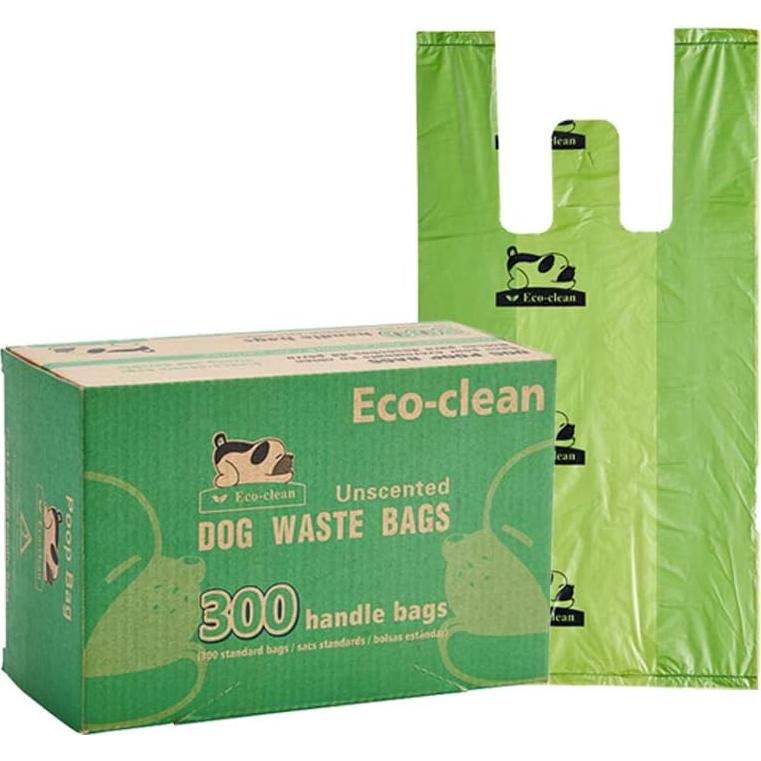 Bolsas de Desechos para Perros ECO-CLEAN 300 Unidades Biodegradables