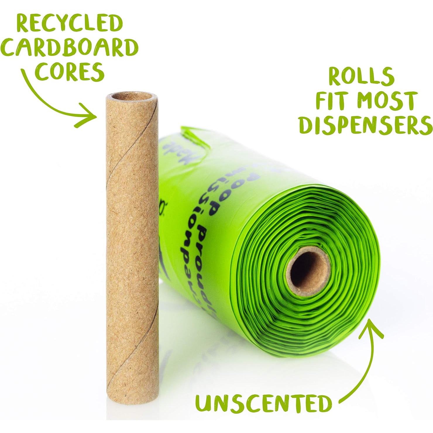 Bolsas de Basura Compostables para Perros Planet Poop 120 Unidades