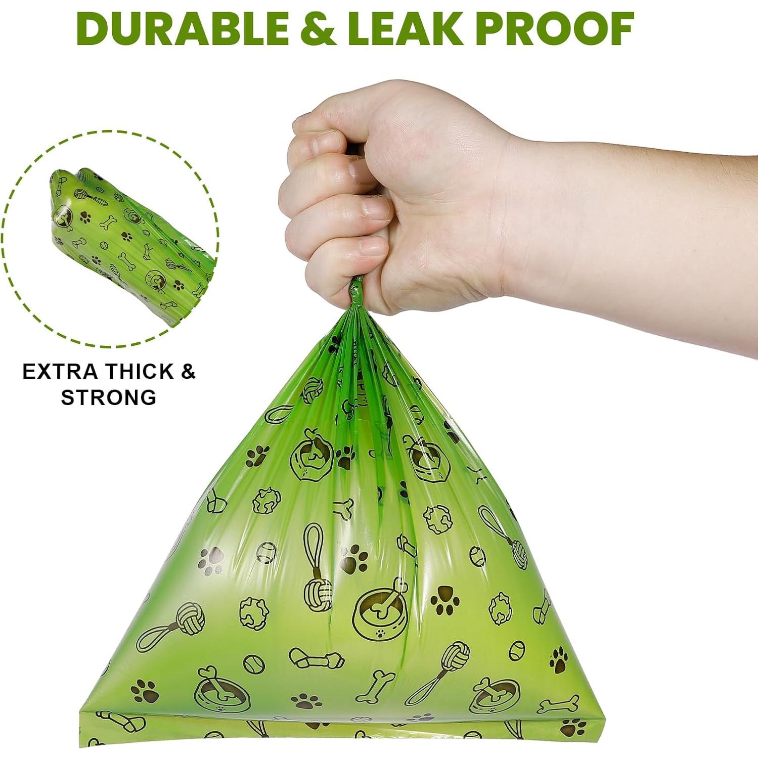 Bolsas de Excremento para Perros TVOOD 420 Cuentas Ecológicas