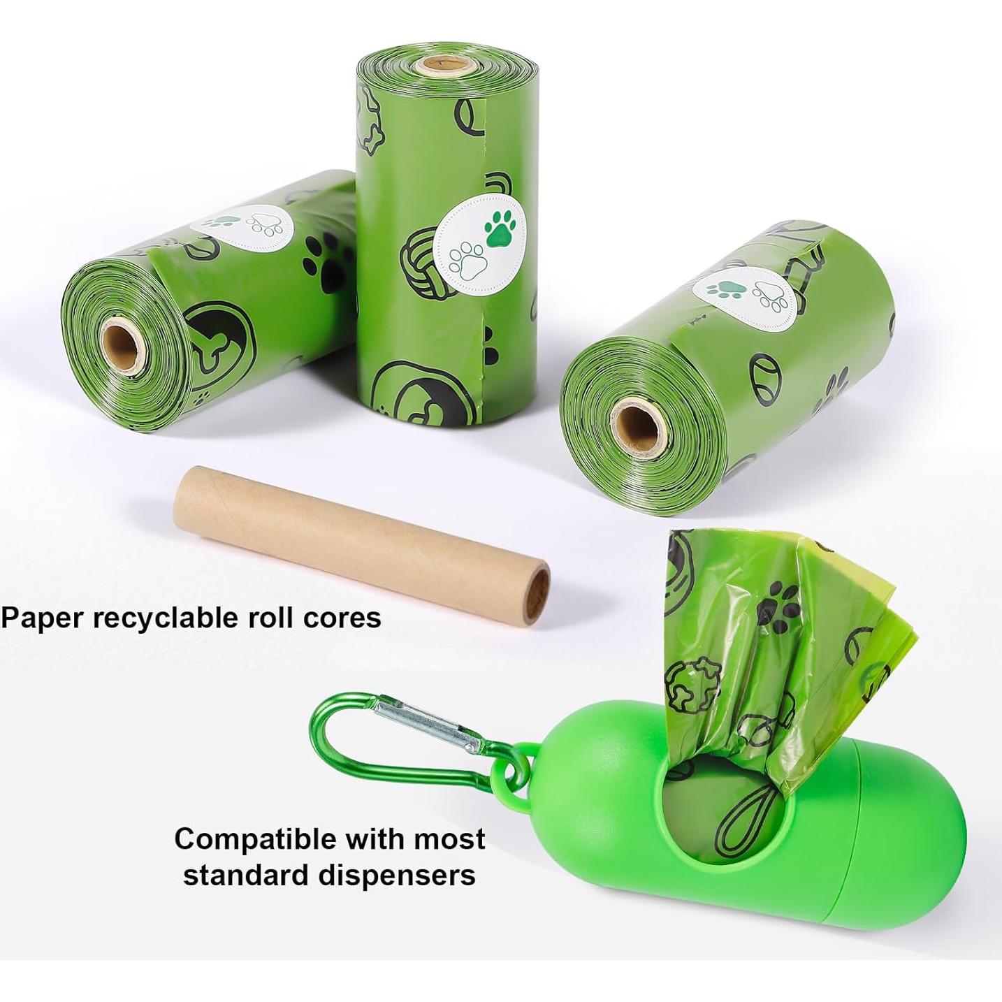 Bolsas de Excremento para Perros TVOOD 420 Cuentas Ecológicas