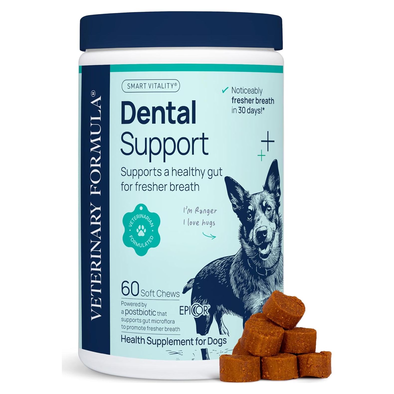 Suplemento Dental para Perros Veterinary Formula - 60 Masticables