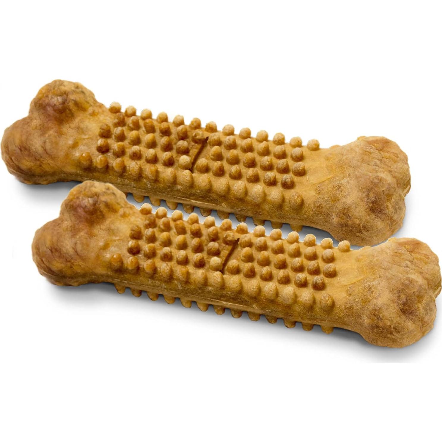 Premios Masticables Nylabone Natural Nubz Pollo 32 Unidades