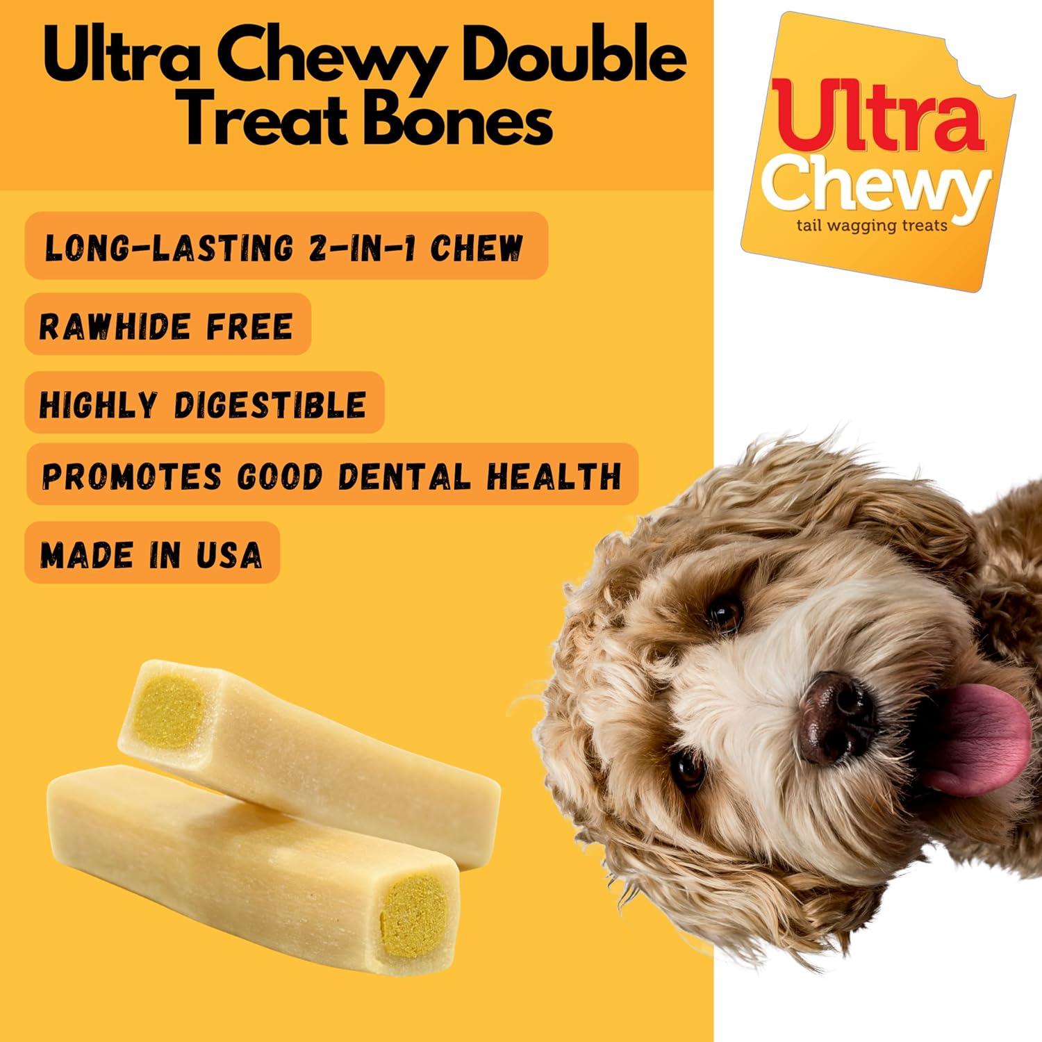 Huesos Doble Tratamiento Ultra Masticables Ultra Chewy 9 Piezas