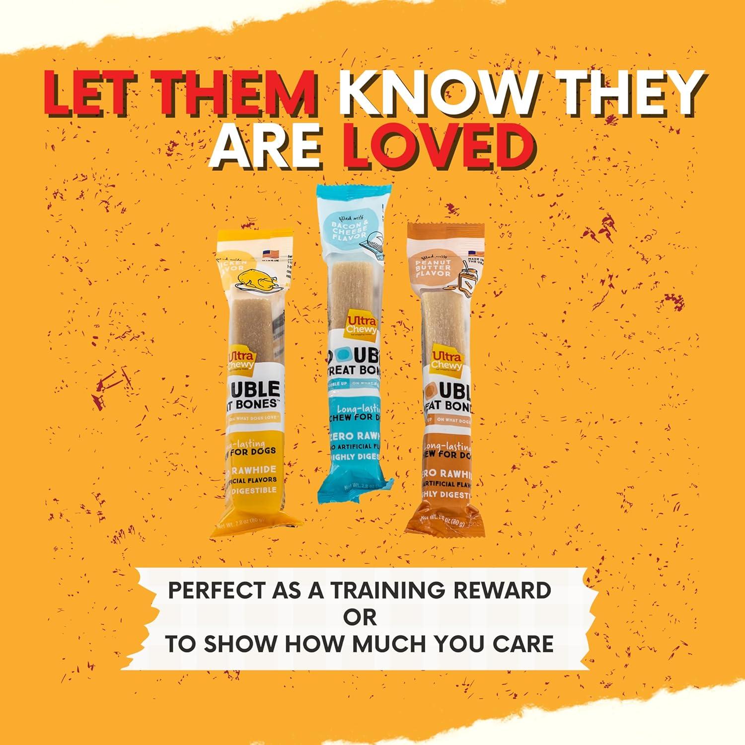 Huesos Doble Tratamiento Ultra Masticables Ultra Chewy 9 Piezas