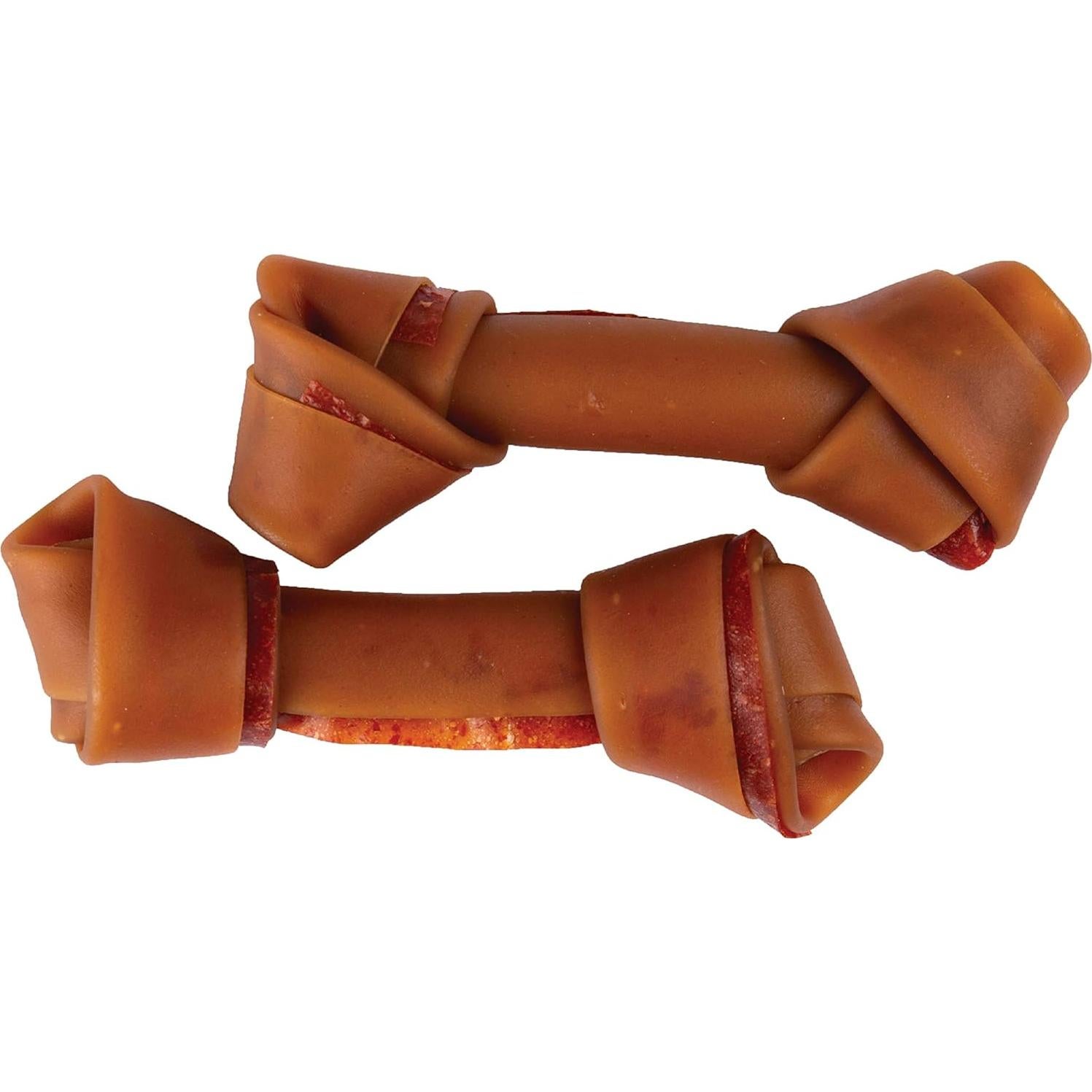 SmartBones Masticables Medianos Sin Piel con Mantequilla de Maní - Paquete de 4