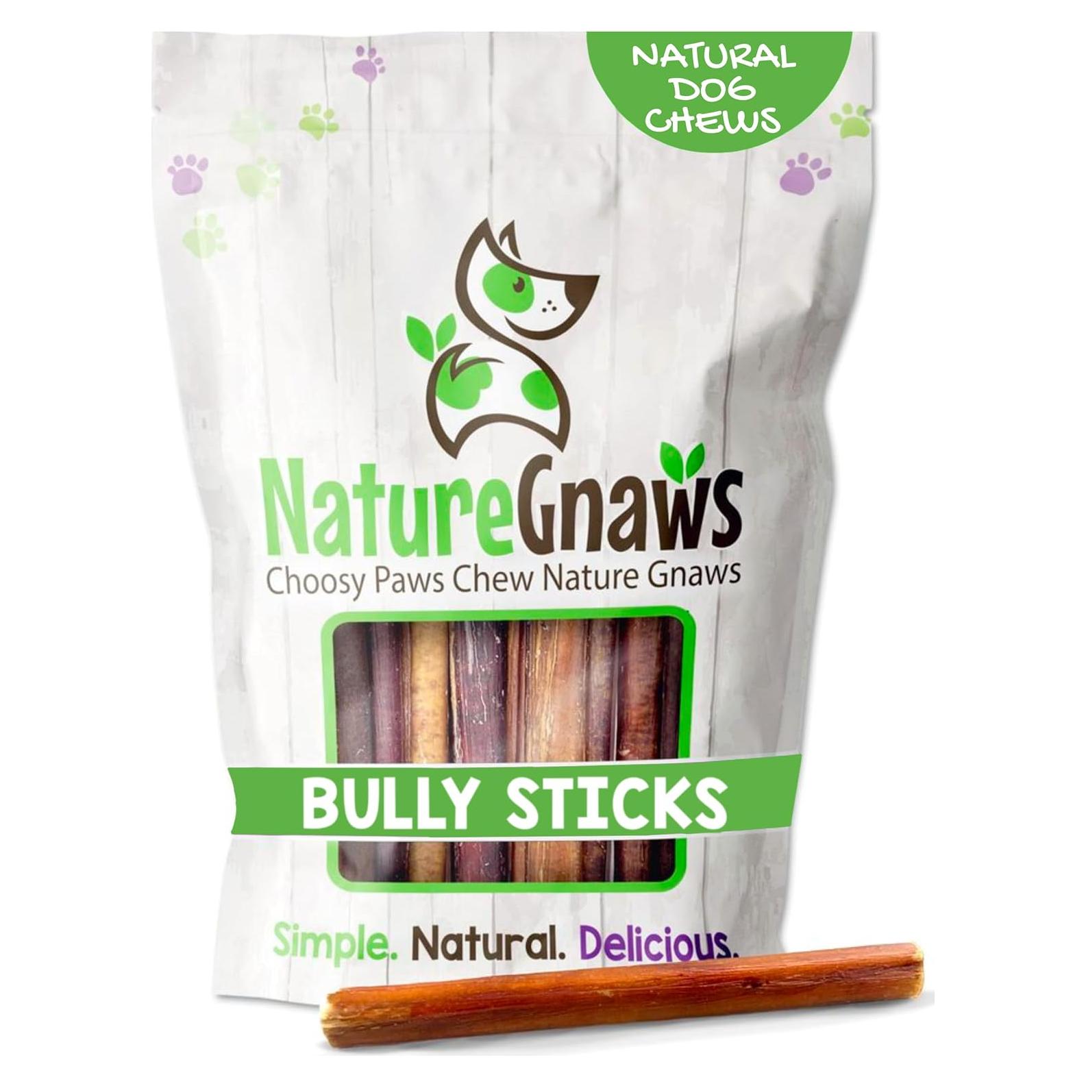 Palitos de Bully Nature Gnaws 227g - Carne de Res Natural
