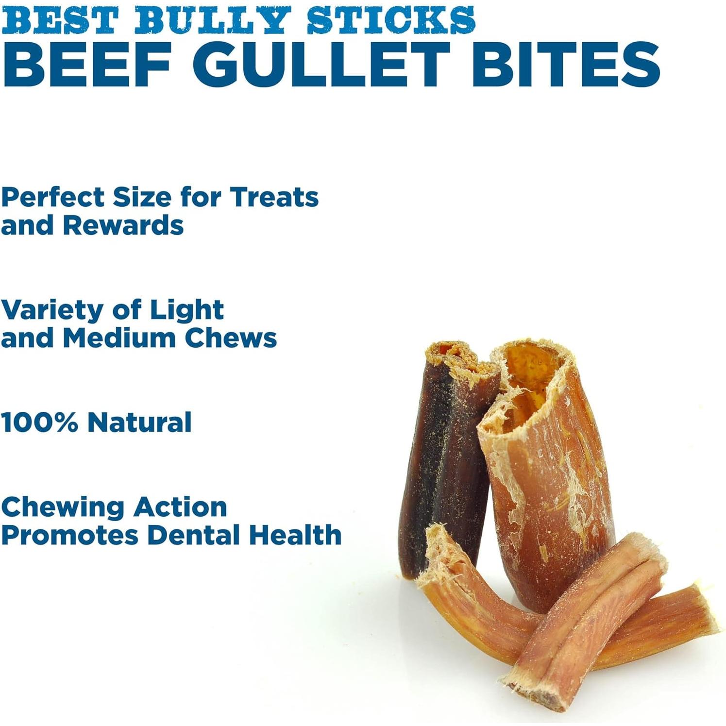 Bocados de Gullet para Perros Mejores Palos de Bully 0.68 kg