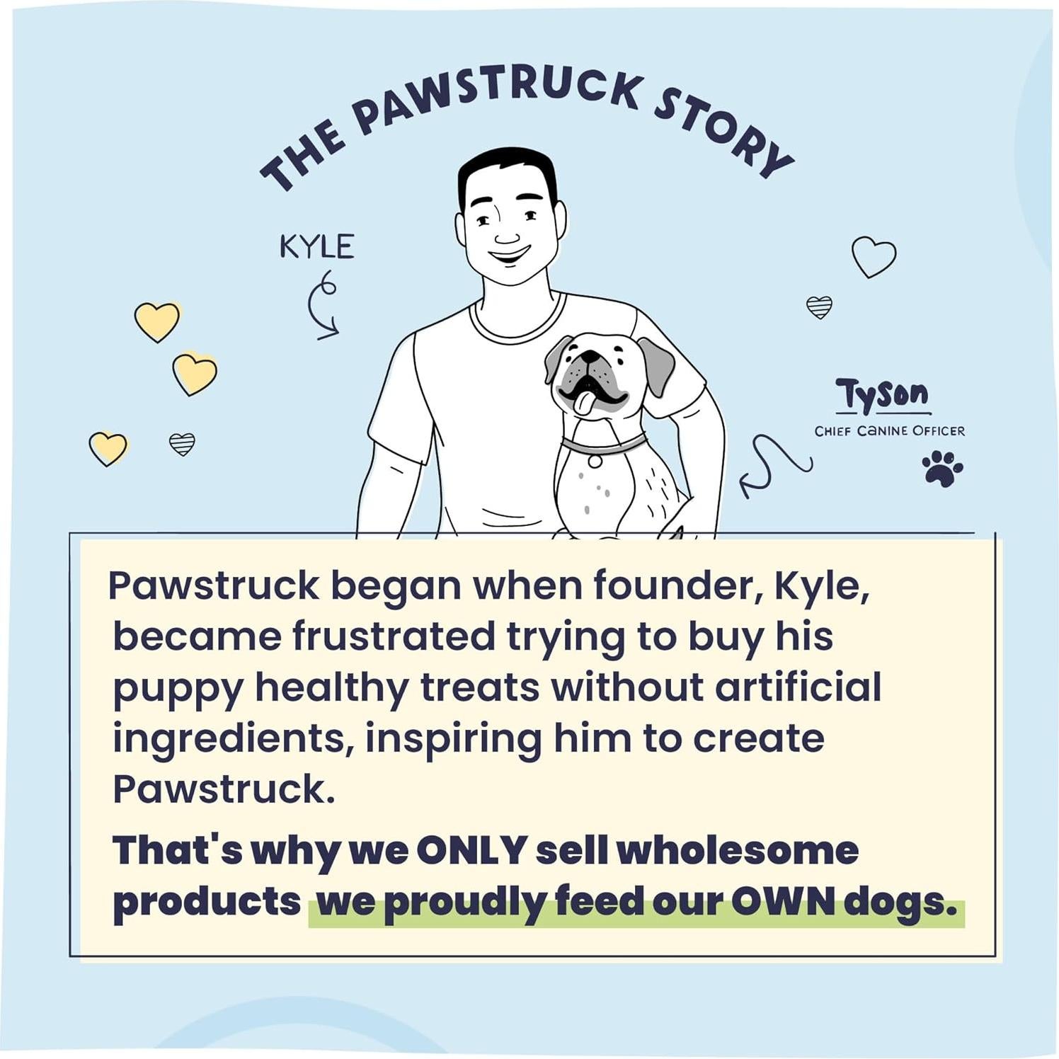 Palitos de Colágeno de Res Pawstruck 30 cm - 5 Unidades