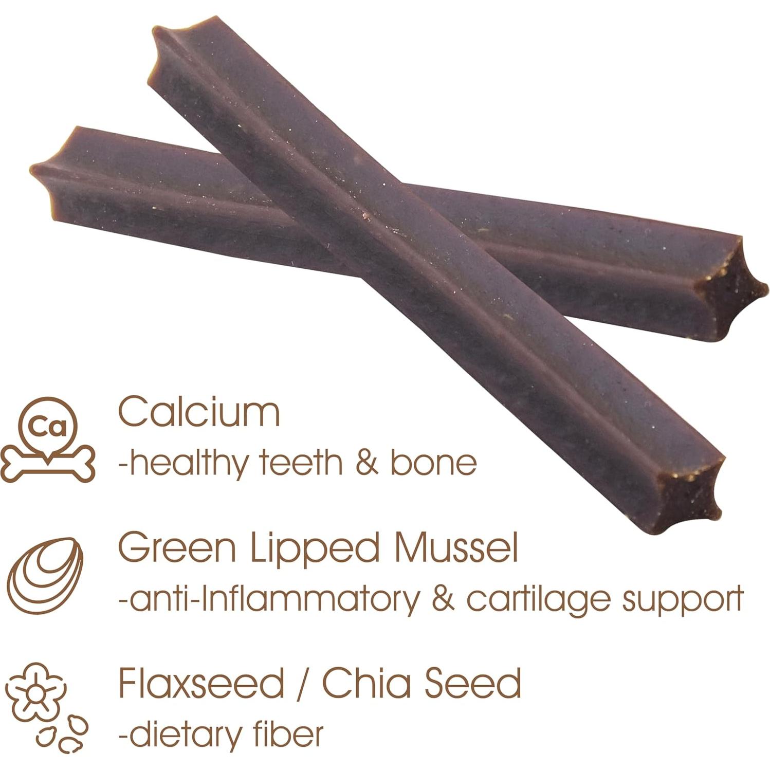 Palitos Masticables Dentales Get Naked Pollo 176 g Sin Granos