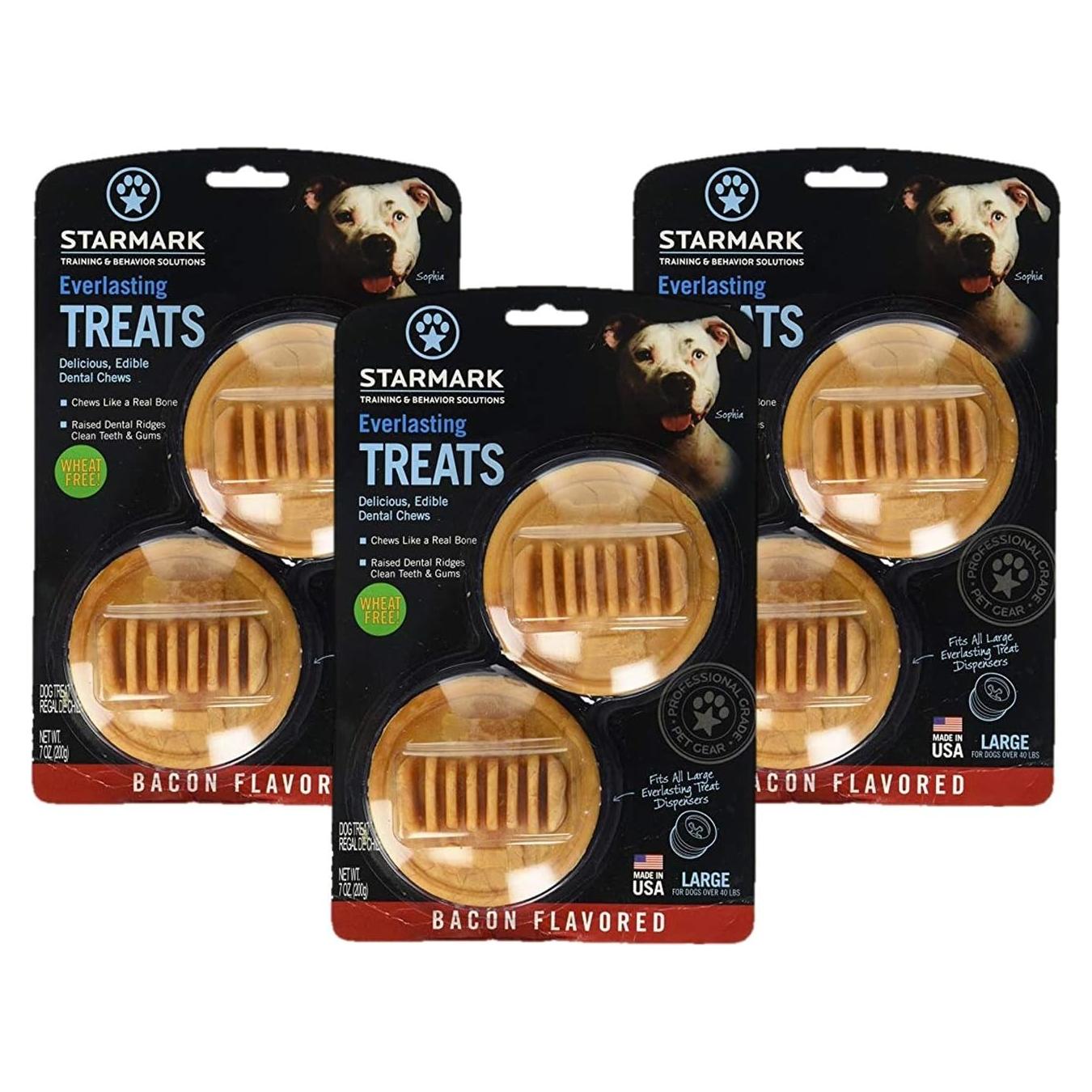 Chews Dentales Starmark para Perros - Paquete de 3, Grande