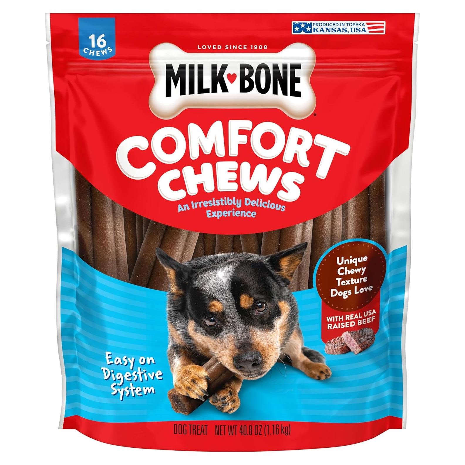 Golosinas para Perros Milk-Bone Comfort Chews 1.15 kg Sin Piel