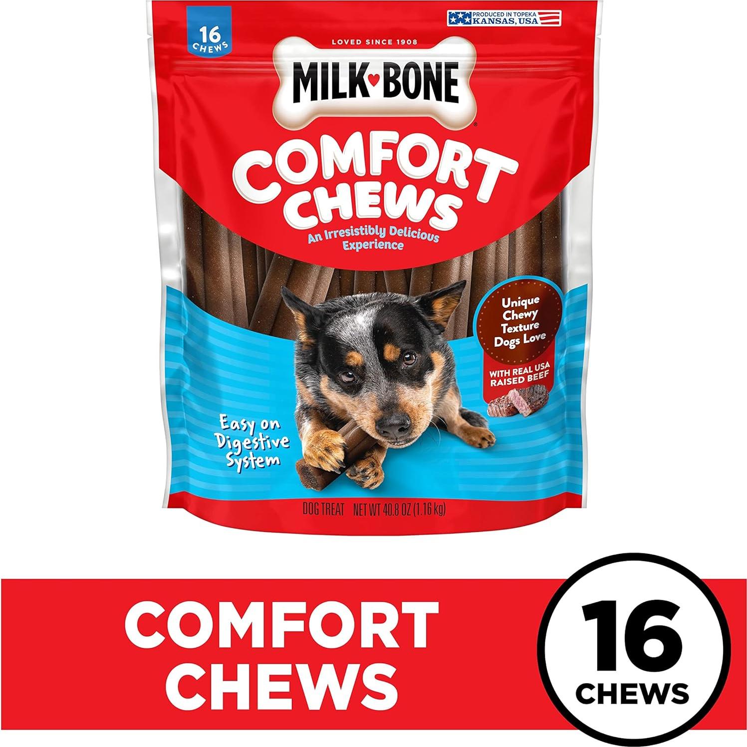 Golosinas para Perros Milk-Bone Comfort Chews 1.15 kg Sin Piel