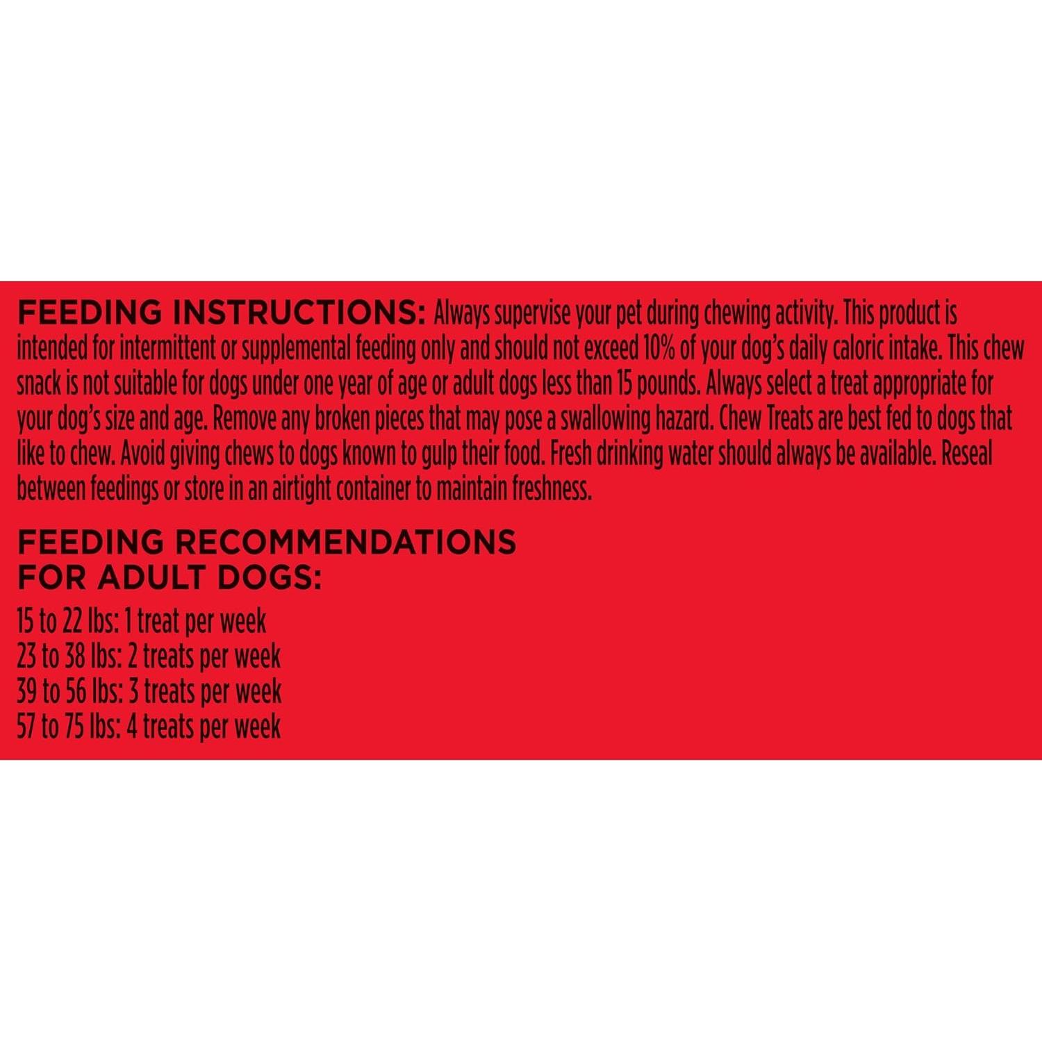 Golosinas para Perros Milk-Bone Comfort Chews 1.15 kg Sin Piel