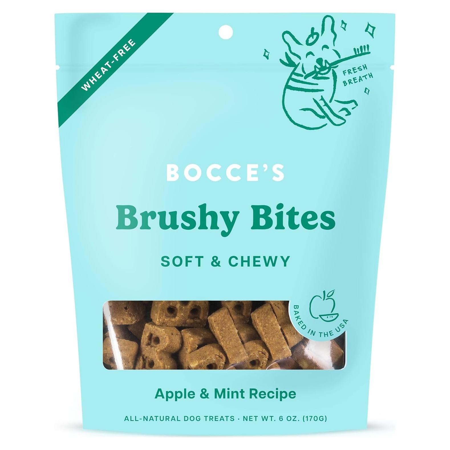 Golosinas para Perros Bocce's Bakery Brushy Bites 170g