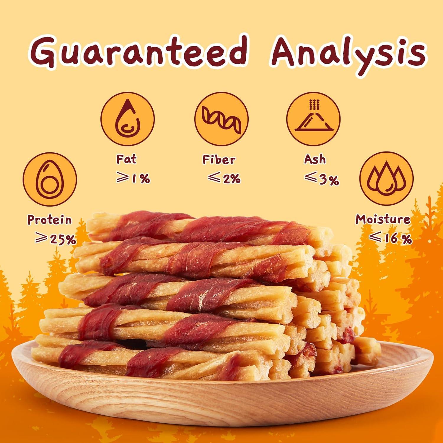 Galletas para Perros Jungle Calling, Palitos de Colágeno Pato y Pollo 400g