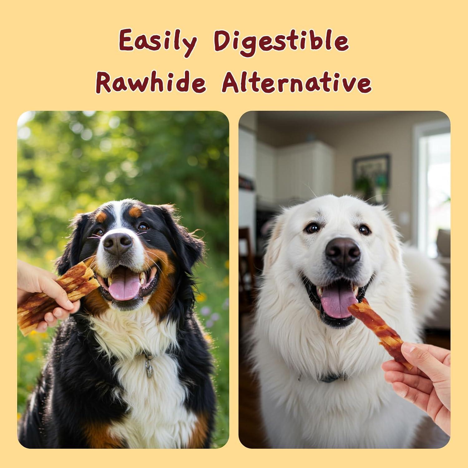 Galletas para Perros Jungle Calling, Palitos de Colágeno Pato y Pollo 400g