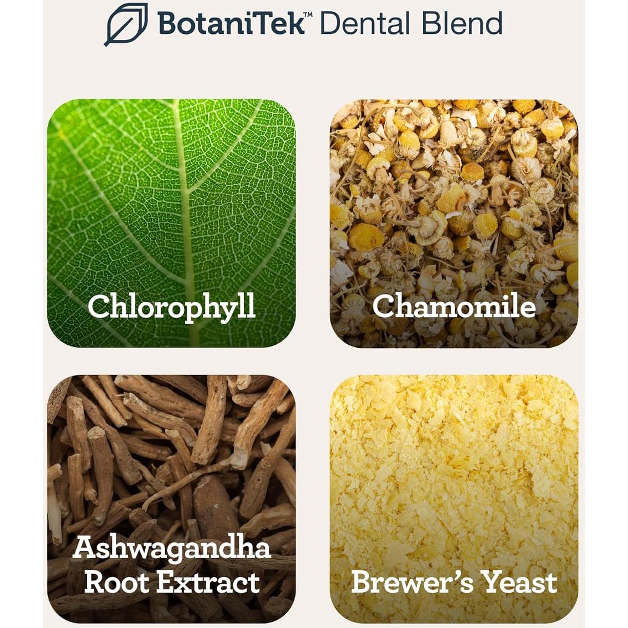 Kradle Dental Chews para Perros - 75 Masticables Suaves