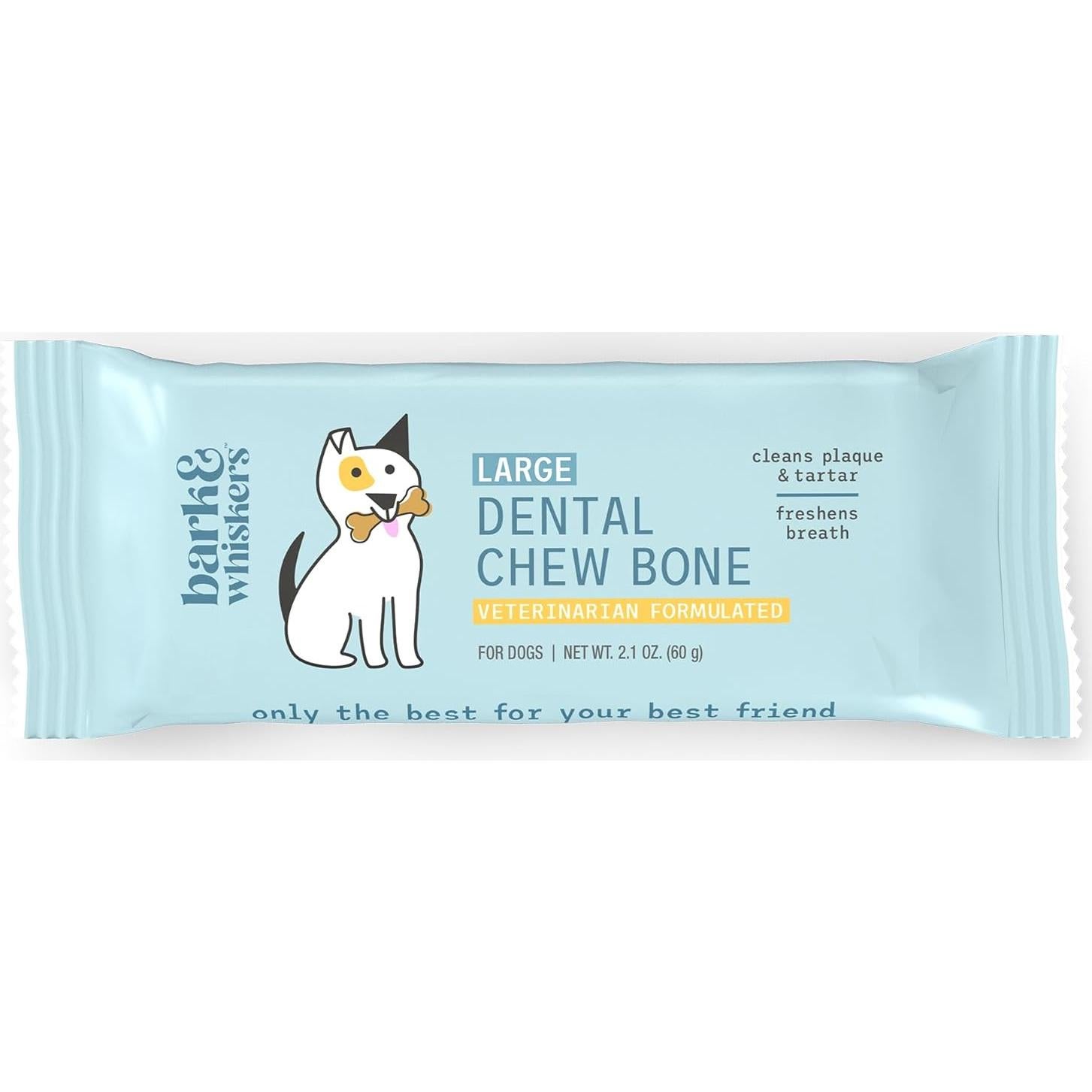 Huesos Masticables Dentales para Perros Dr. Mercola Grande 12 Pzas