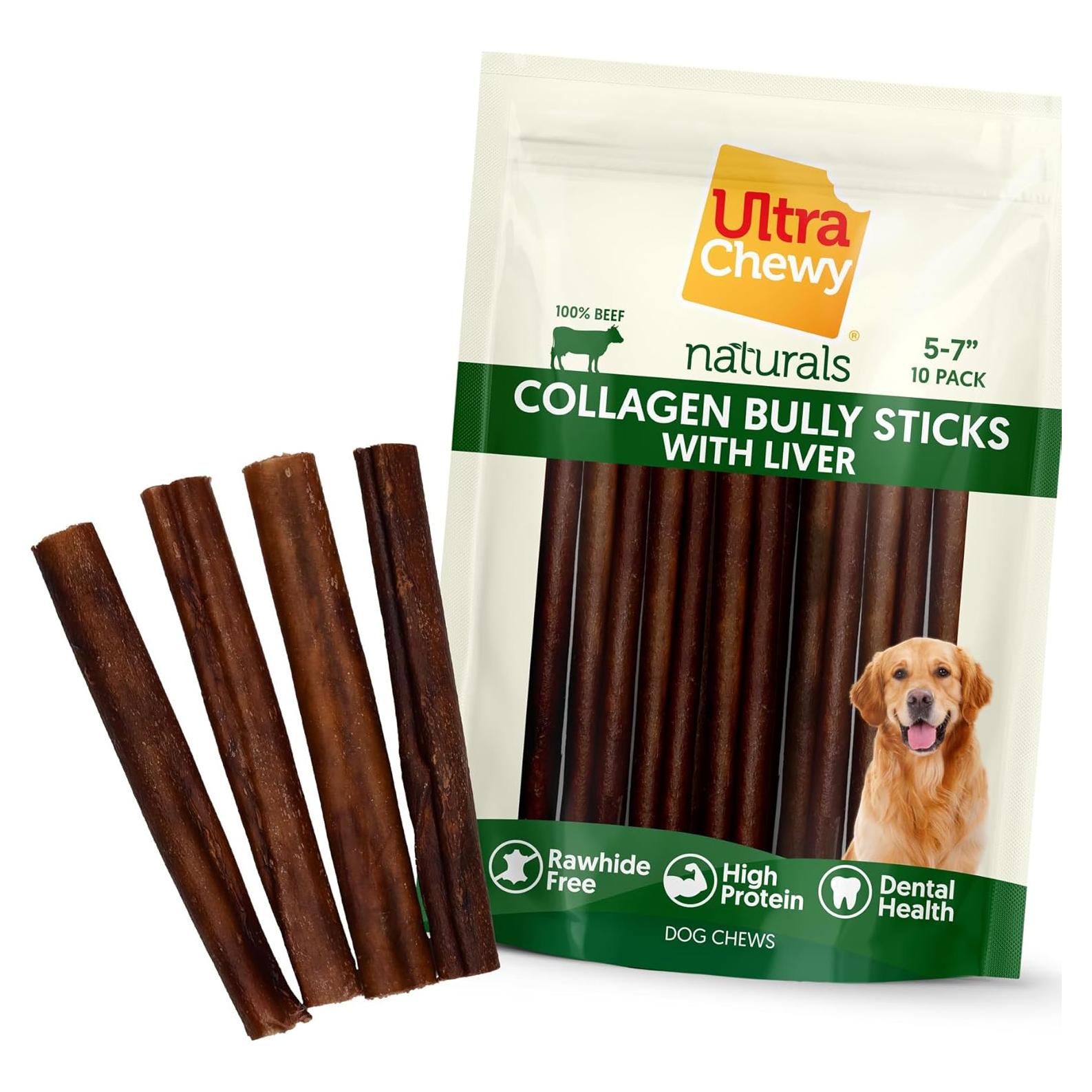 Palitos de Colágeno Ultra Masticables Rush - 10 Unidades