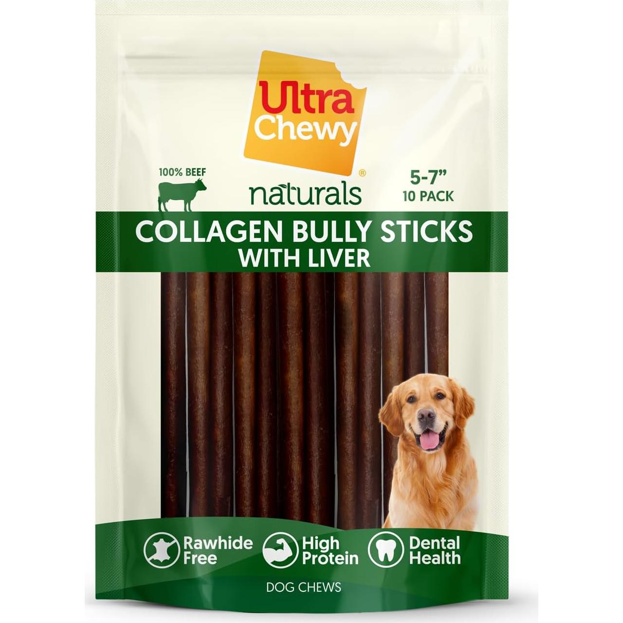 Palitos de Colágeno Ultra Masticables Rush - 10 Unidades