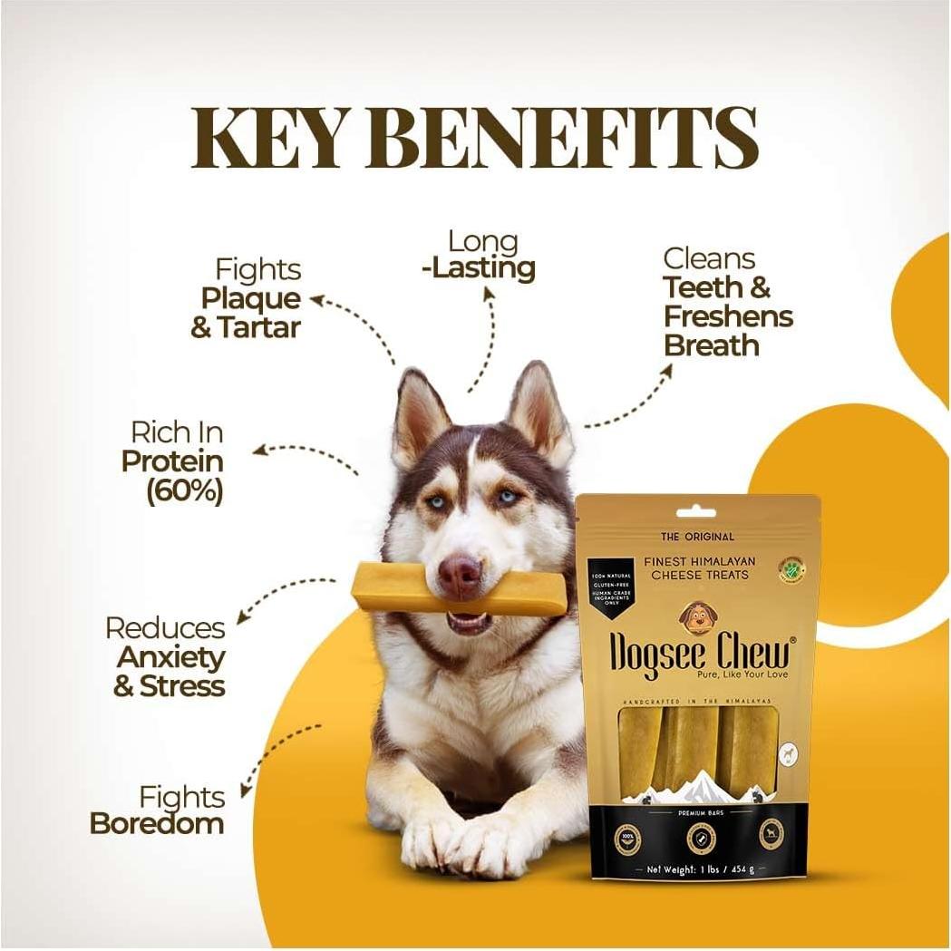 Masticables Dentales para Perros Dogsee Chew Grande 130g