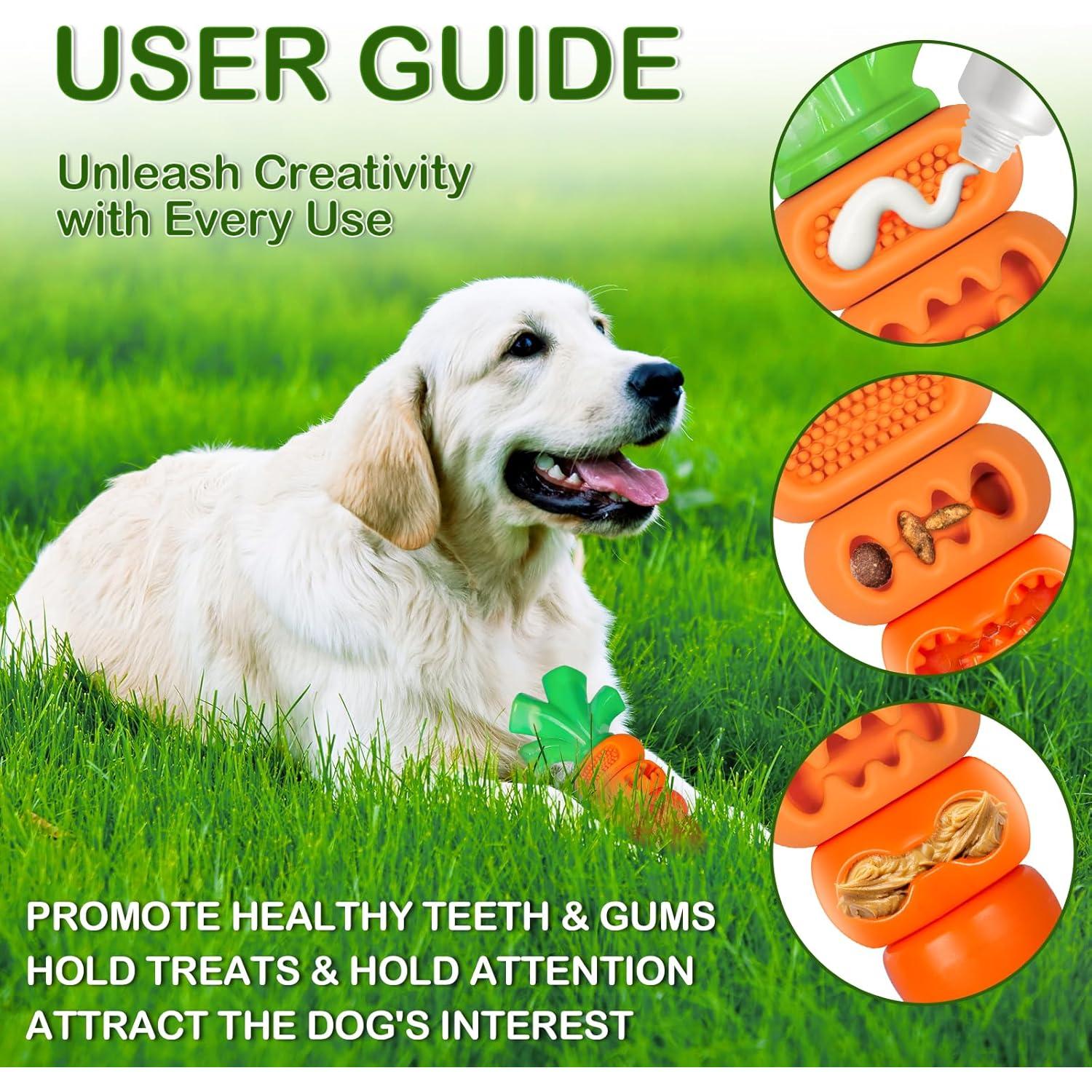 Juguete de Masticar para Perros Frienhund Zanahoria 15 cm